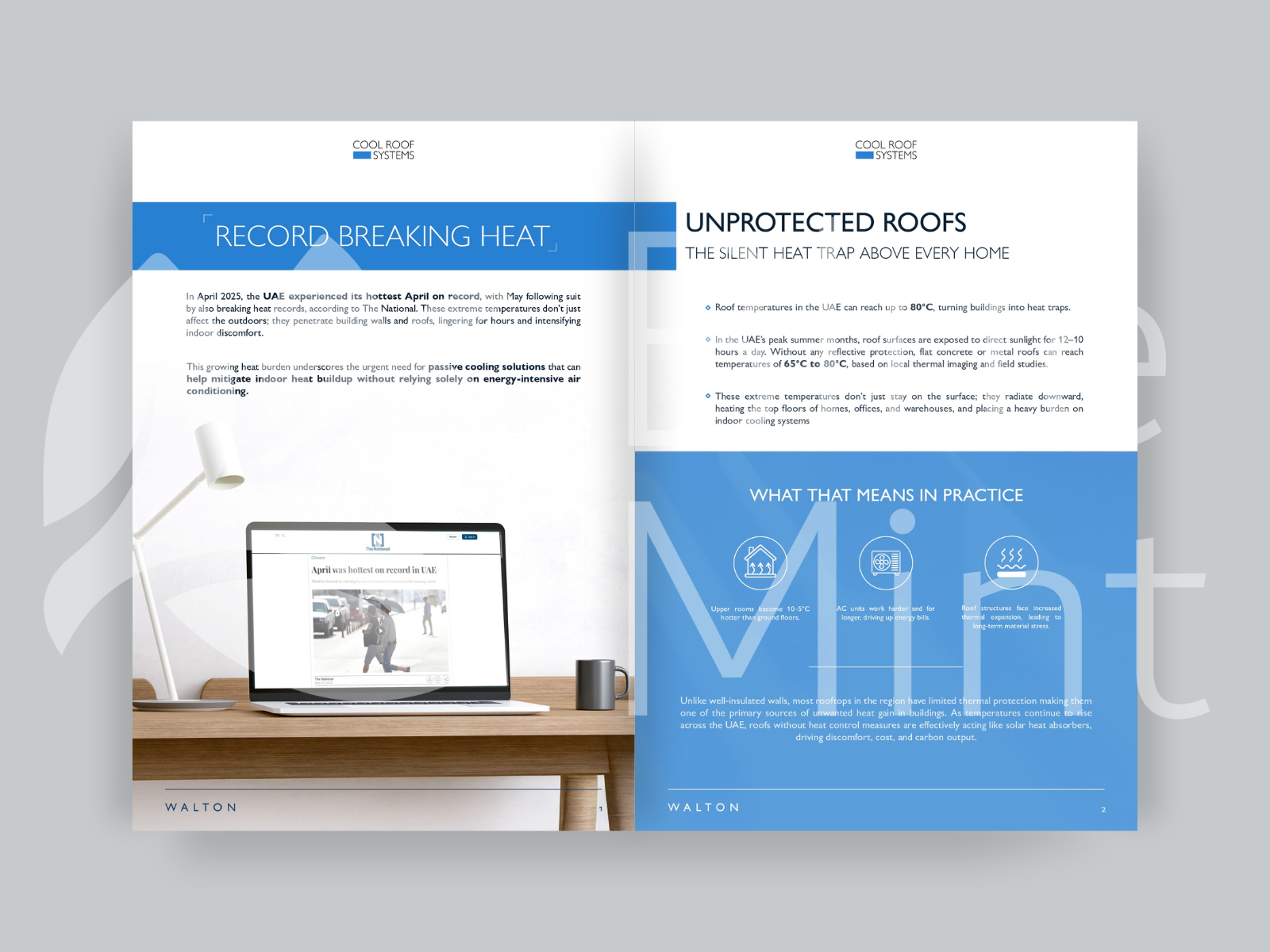 Marketing brochure